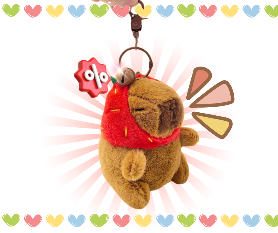 Capybara Key Chain