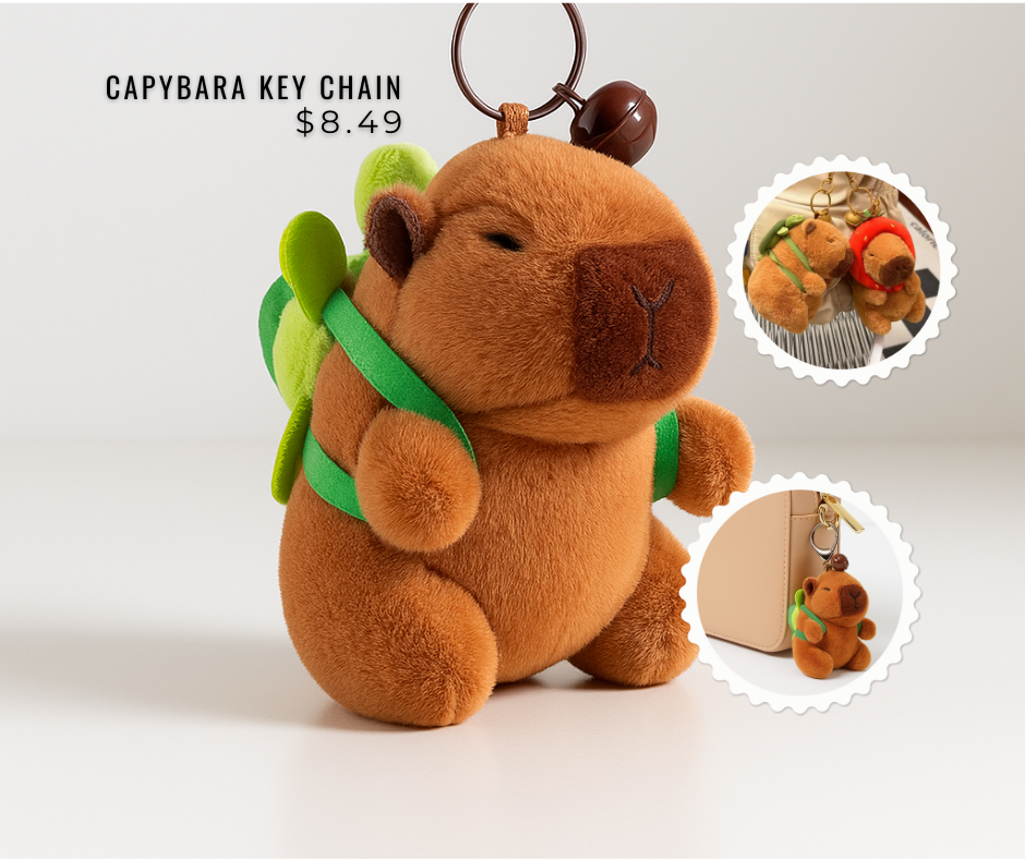 Capybara Key Chain