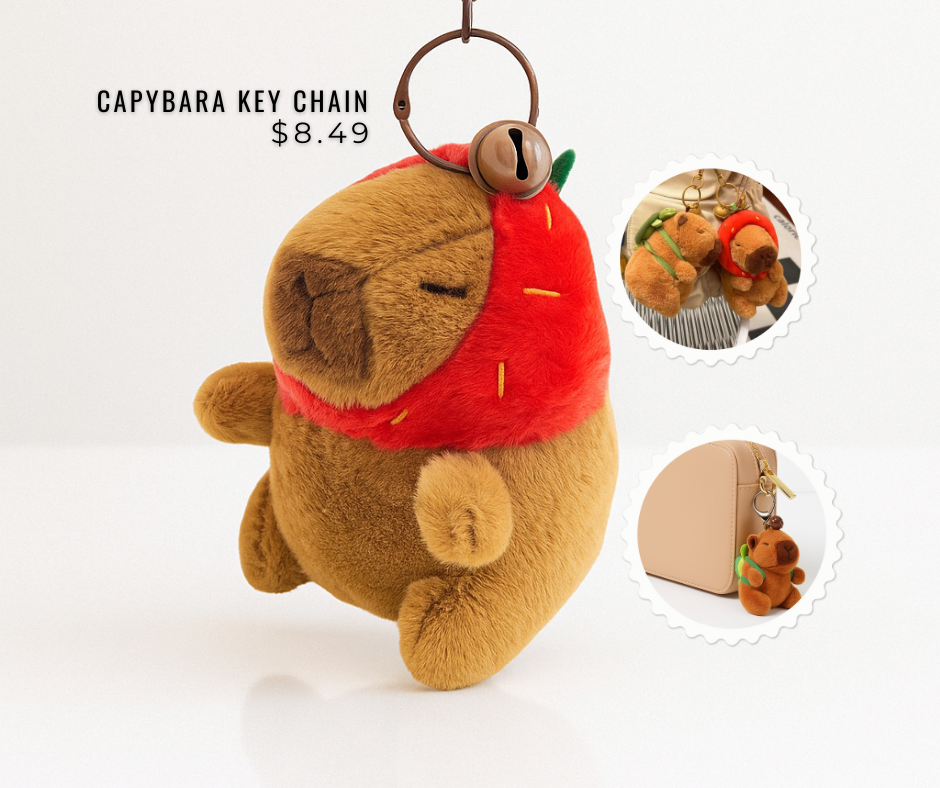 Capybara Key Chain