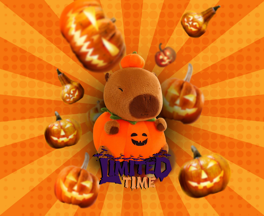 Limited: Halloween Capybara Plushie